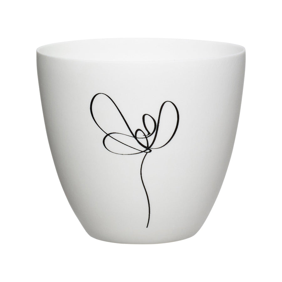 Elegant Tealight Holder Black/White