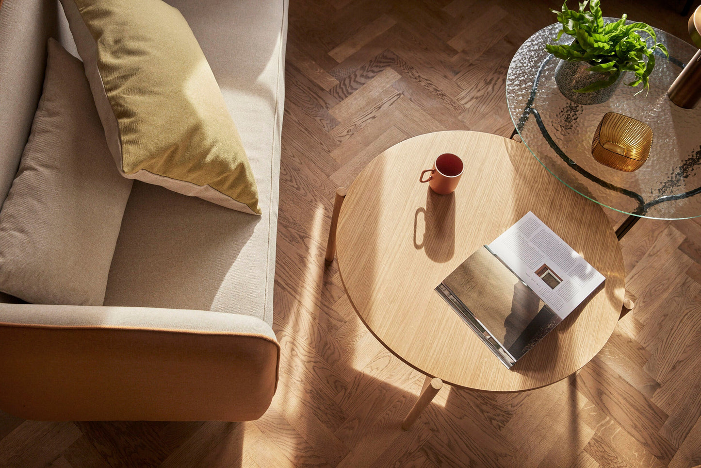 Duo Cushion Sand
