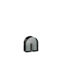 Arch Bookend Smoked