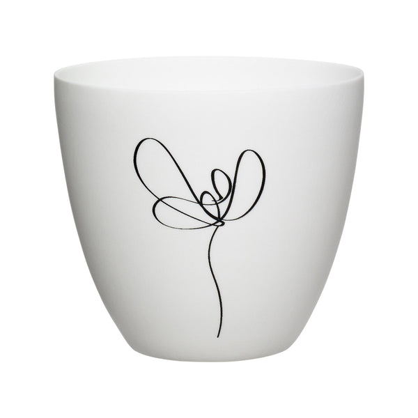 Elegant Tealight Holder Black/White