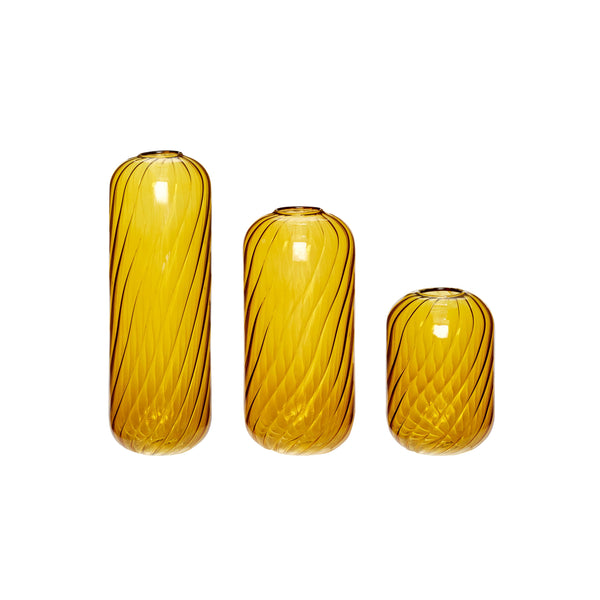 Fleur Vases Yellow (set of 3)