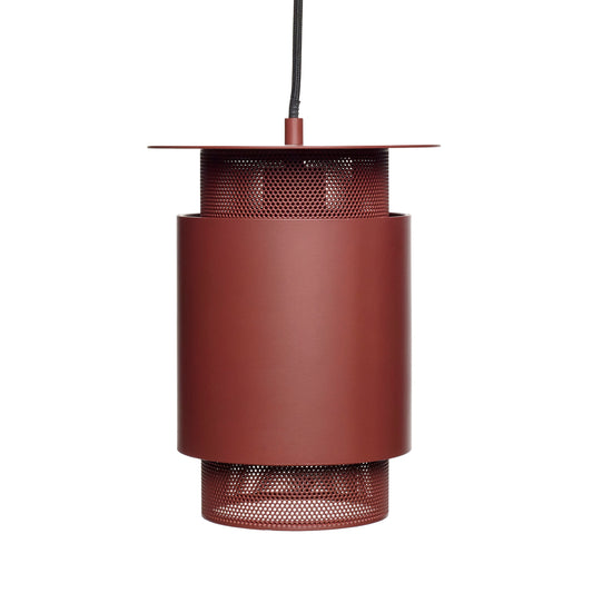 Double Ceiling Lamp Maroon