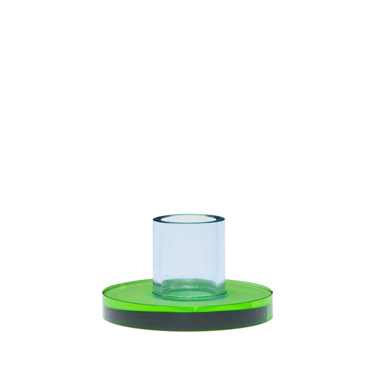 Astra Candleholder Small Blue/Green