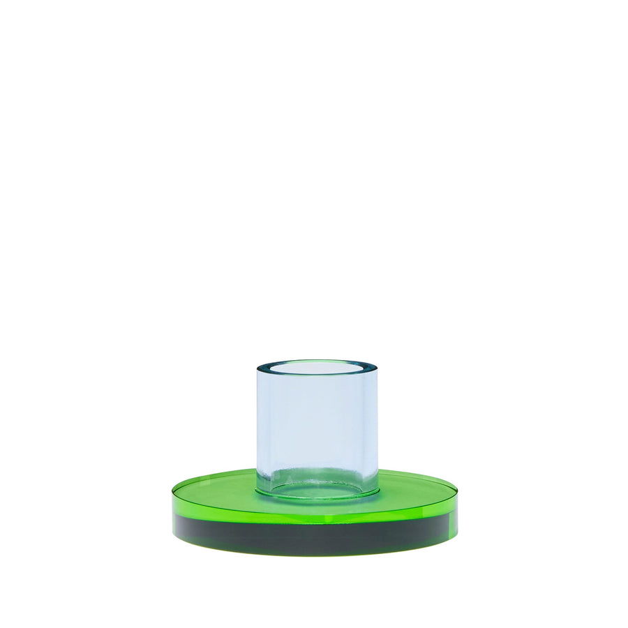 Astra Candleholder Small Blue/Green
