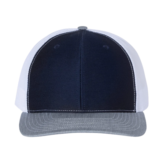 Navy/ White/ Heather Grey