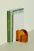 Arch Bookend Amber