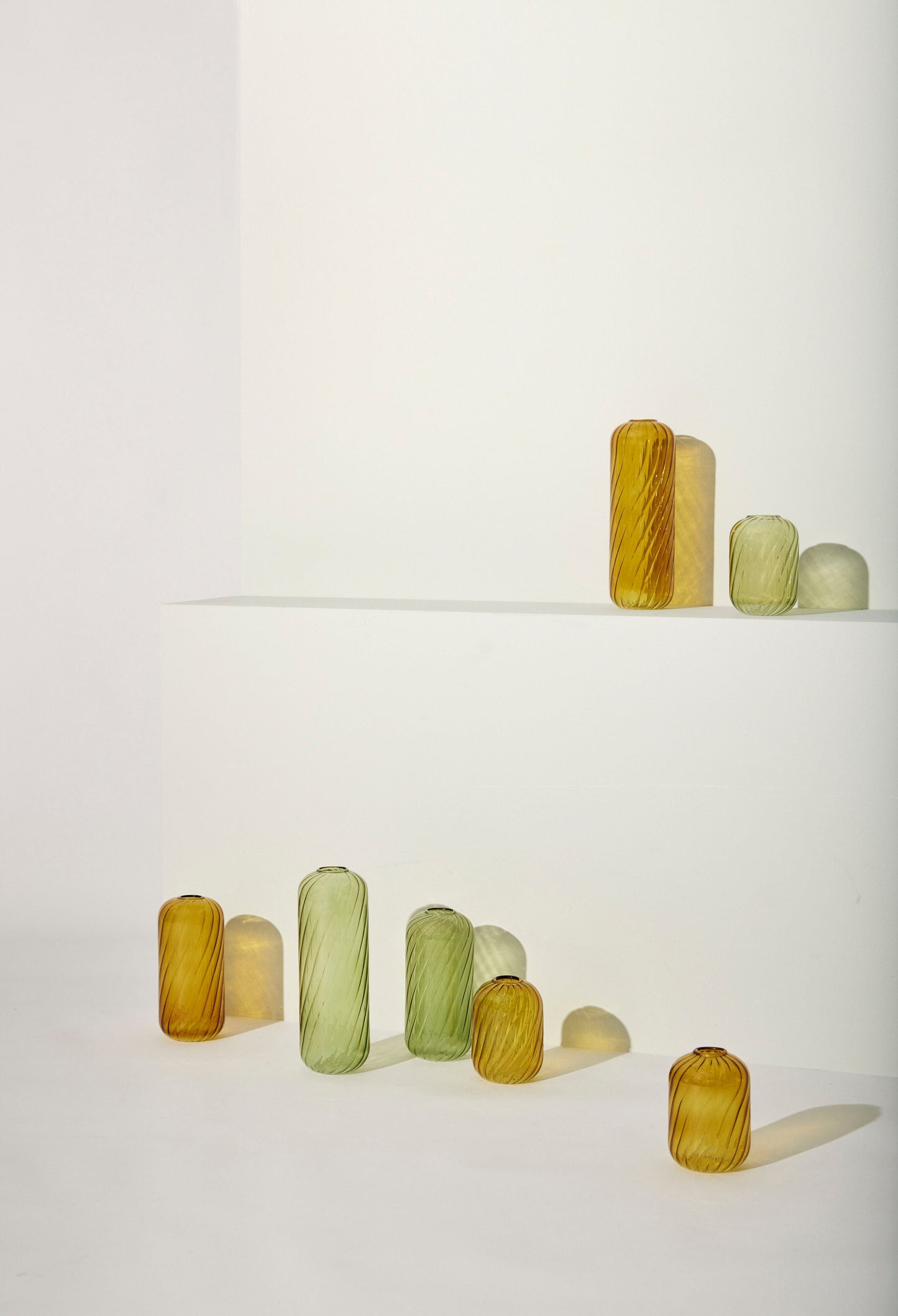Fleur Vases Green (set of 3)
