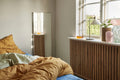Aki Bed Linen 60/220 Green/Orange